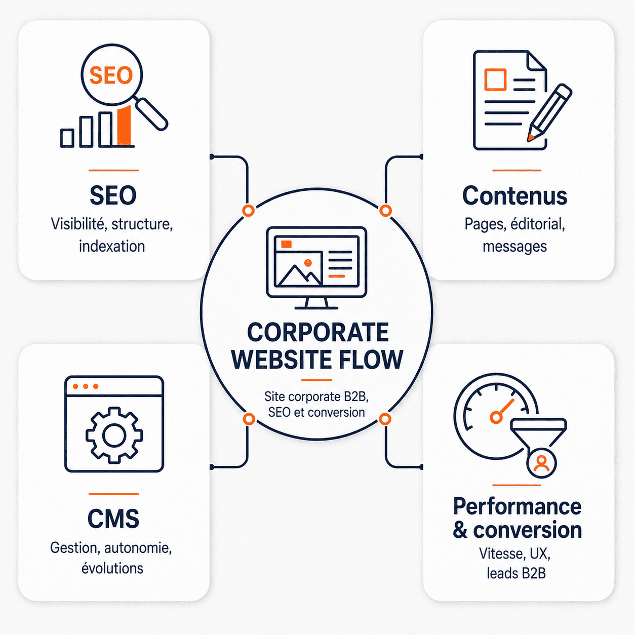 CORPORATE WEBSITE FLOW